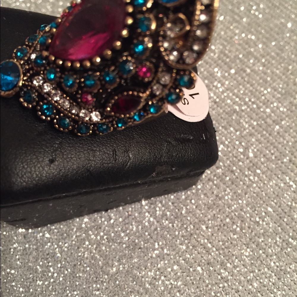 New Vintage multi stone ring - Picture 3 of 4